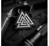 M-Tac naszywka Valknut PVC Black/Grey 