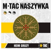 M-Tac naszywka Hełm Grozy PVC Olive 