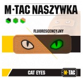 M-Tac naszywka Cat Eyes 3D PVC 