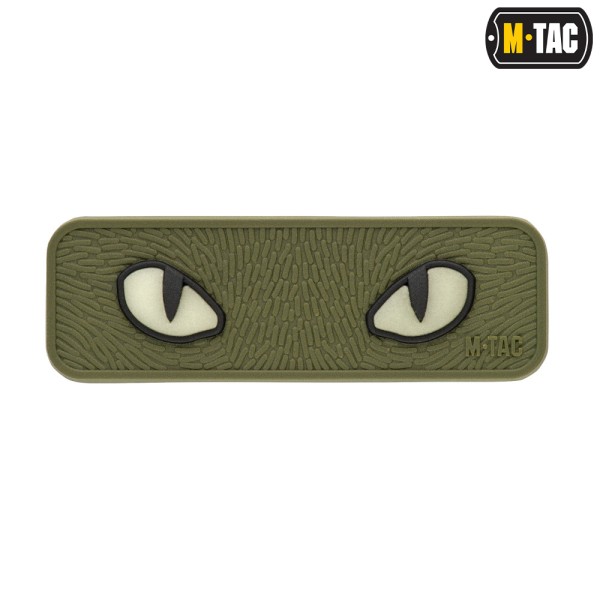 M-Tac naszywka Cat Eyes 3D PVC Olive 