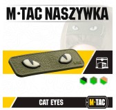 M-Tac naszywka Cat Eyes 3D PVC Olive 