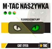 M-Tac naszywka Cat Eyes 3D PVC Olive 