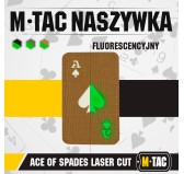 M-Tac naszywka Ace of Spades Laser Cut Coyote/GID 