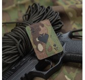 M-Tac naszywka Ace of Spades Laser Cut Multicam/Black 