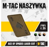 M-Tac naszywka Ace of Spades Laser Cut 