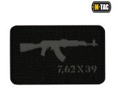 M-Tac naszywka AKM 7,62х39 Laser Cut Black/Grey 