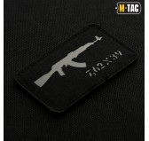 M-Tac naszywka AKM 7,62х39 Laser Cut Black/Grey 