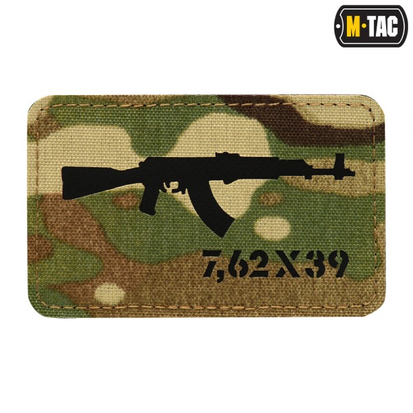 M-Tac naszywka AKM 7,62х39 Laser Cut Multicam/Black 