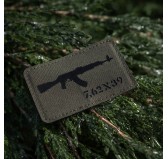 M-Tac naszywka AKM 7,62х39 Laser Cut Ranger Green/Black 