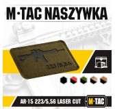 M-Tac naszywka AR-15 223/5,56 Laser Cut 