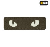 M-Tac naszywka Cat Eyes Laser Cut Ranger Green/GID 