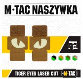 M-Tac naszywka Tiger Eyes Laser Cut (para) 