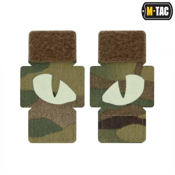 M-Tac naszywka Tiger Eyes Laser Cut (para) Multicam 