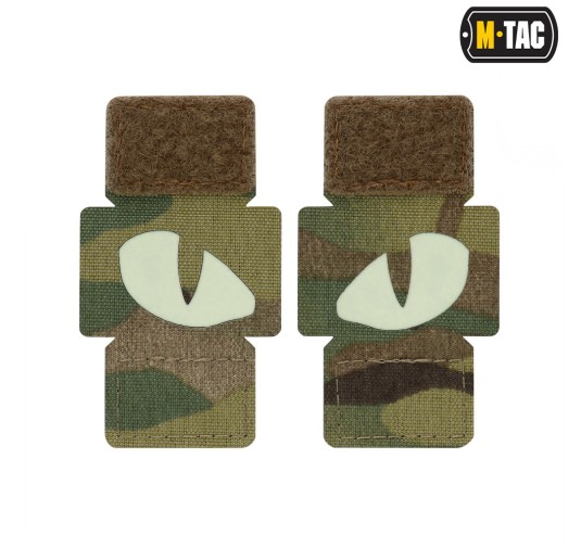 M-Tac naszywka Tiger Eyes Laser Cut (para) Multicam 