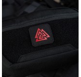 M-Tac naszywka Valknut Laser cut Black/Red 