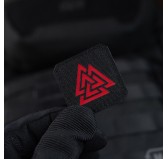 M-Tac naszywka Valknut Laser cut Black/Red 