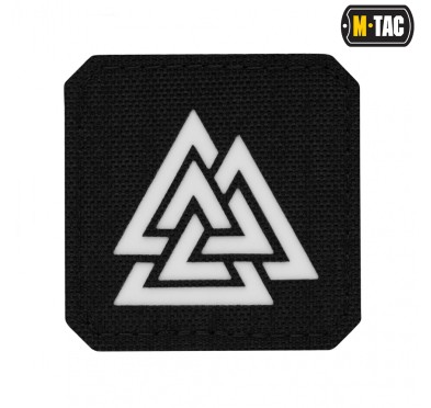 M-Tac naszywka Valknut Laser cut Black/GID 