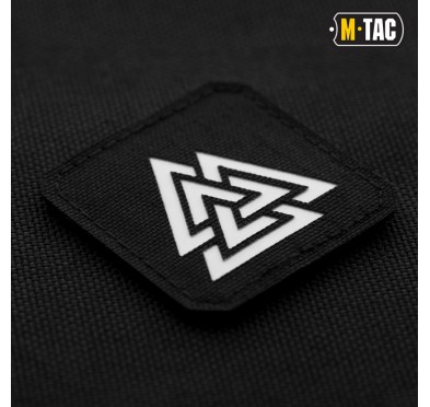 M-Tac naszywka Valknut Laser cut Black/GID 