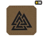 M-Tac naszywka Valknut Laser cut Coyote/Black 