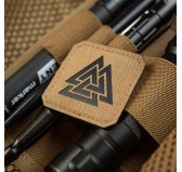 M-Tac naszywka Valknut Laser cut Coyote/Black 