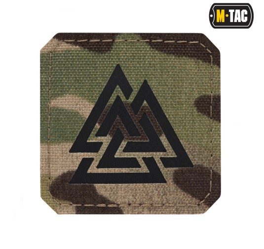 M-Tac naszywka Valknut Laser cut Multicam/Black 