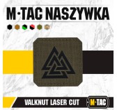 M-Tac naszywka Valknut Laser Cut 