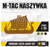 M-Tac naszywka Drakkar cięta Laser cut Coyote 