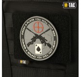 M-Tac panel na naszywki na MOLLE 120x85 Black 