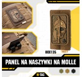 M-Tac panel na naszywki na MOLLE 80x135 