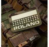 M-Tac naszywka Poland (z flagą) 50х80 Laser Cut 