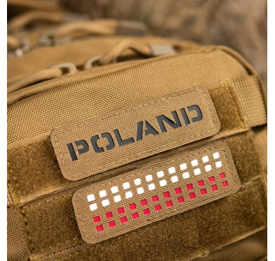 M-Tac naszywka Poland 25х80 Laser Cut 