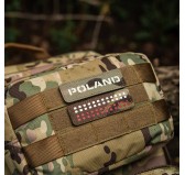 M-Tac naszywka Poland 25х80 Laser Cut Multicam/Lum 