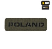 M-Tac naszywka Poland 25х80 Laser Cut Ranger Green/Black 