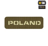 M-Tac naszywka Poland 25х80 Laser Cut Ranger Green/Lum 