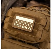 M-Tac naszywka Polska (z flagą) 50х80 Laser Cut 