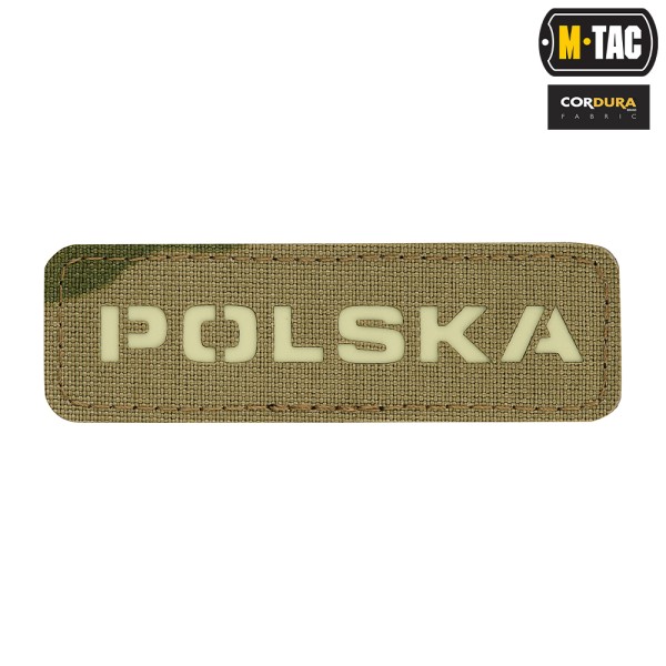 M-Tac naszywka Polska 25х80 Laser Cut Multicam/Lum 