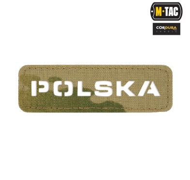 M-Tac naszywka Polska (przechodzi na wylot) 25х80 Laser Cut 