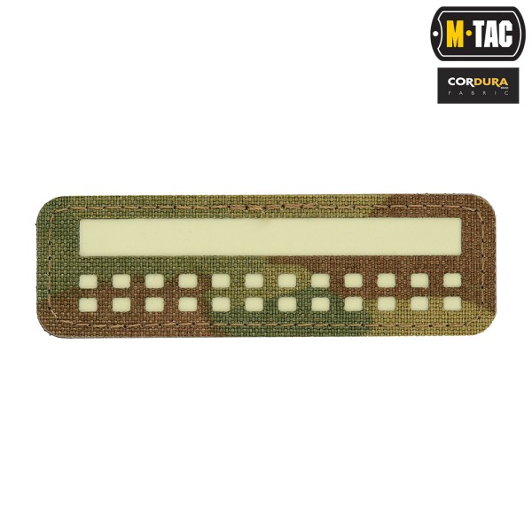 M-Tac naszywka flaga 25х80 (miniaturowe kwadraty) Laser Cut Multicam/Lum 