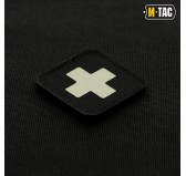 M-Tac naszywka Medic Cross Laser Cut Black/GID 