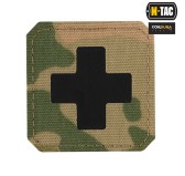 M-Tac naszywka Medic Cross Laser Cut Multicam/Black 