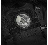 M-Tac naszywka Valknut/Drakkar (80mm) Black/GID 