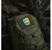 M-Tac naszywka Anonymous Black/Yellow/Blue 