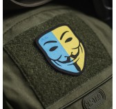 M-Tac naszywka Anonymous Black/Yellow/Blue 