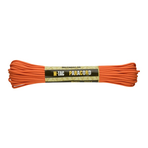 M-Tac paracord 550 type III Orange 15м 