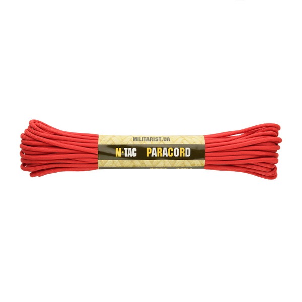 M-Tac paracord 550 type III Red 15м 