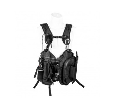 Kapaan: Wielofunkcyjna kamizelka torba czarna