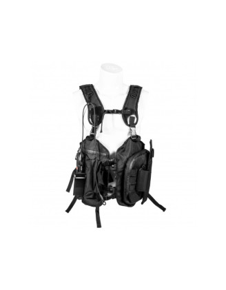 Kapaan: Wielofunkcyjna kamizelka torba czarna