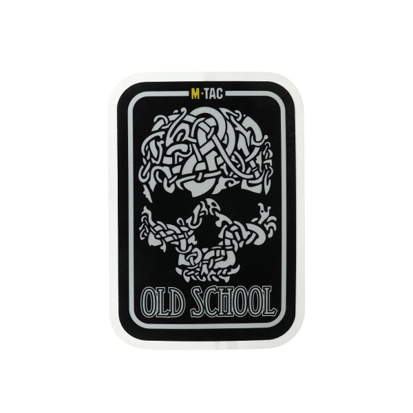 M-Tac Naklejka Old Skull Small odblaskowa 