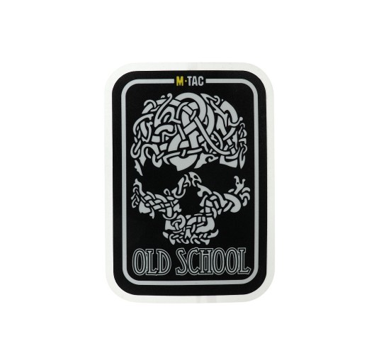 M-Tac Naklejka Old Skull Small odblaskowa 