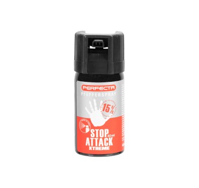 Gaz pieprzowy Perfecta Stop Attack Xtreme stożek 40 ml